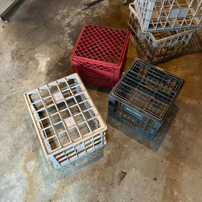 Wilsonâ€™s Dairy Foods, Land-O-Sun & More Milk Crates (G-RG)