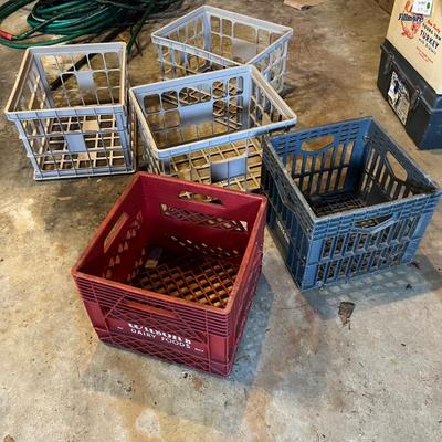 Wilsonâ€™s Dairy Foods, Land-O-Sun & More Milk Crates (G-RG)