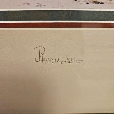 "Gott in Ice" Signed Photograph by Jack Rendulich (DR-DW)