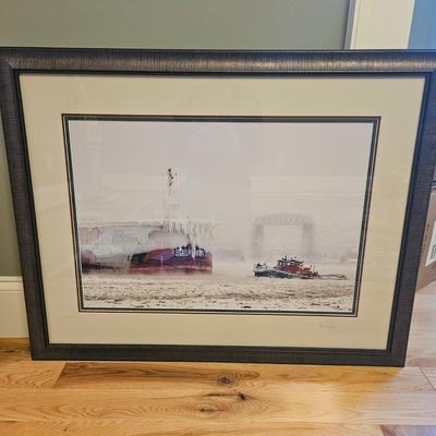 "Gott in Ice" Signed Photograph by Jack Rendulich (DR-DW)