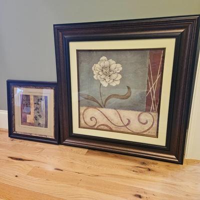 Pair of Framed Contemporary Prints (DR-DW)