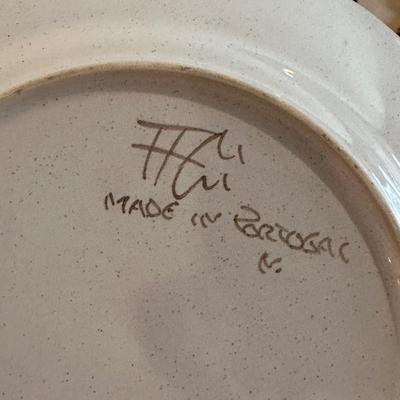 Beautiful Portuguese plate set