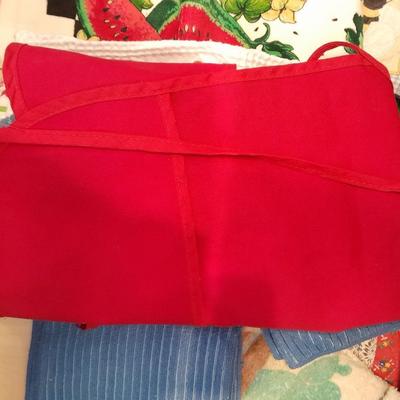 Drawer of Kitchen Linens - Hand towels - Dish cloths - Apron and more