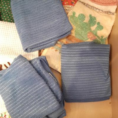 Drawer of Kitchen Linens - Hand towels - Dish cloths - Apron and more