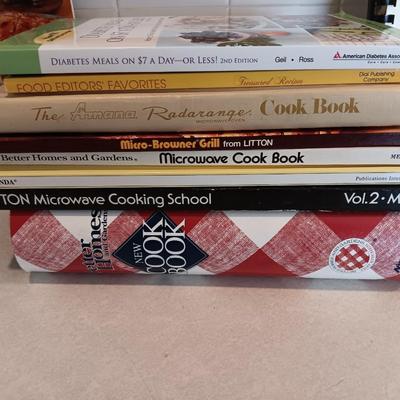Variety of cookbooks - Microwave cooking - Better Homes - Diabetes - and others