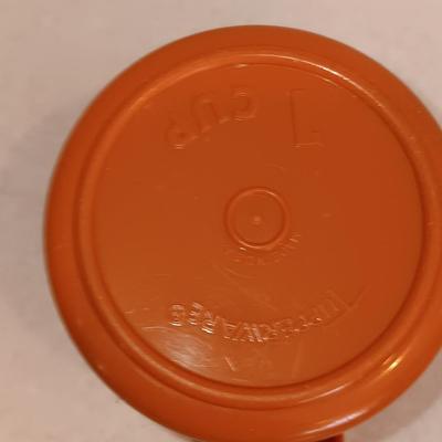 Tupperware - measuring cups - large food storage container - divided dish with dip dish and more.
