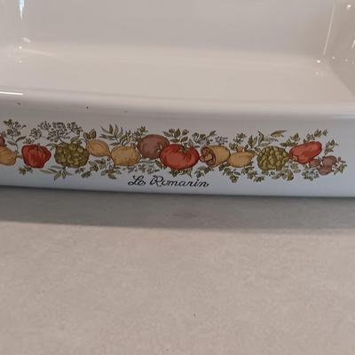 Lasagna for dinner please! Corning ware lasagna pan with 4 Pasta Naturale pasta bowls