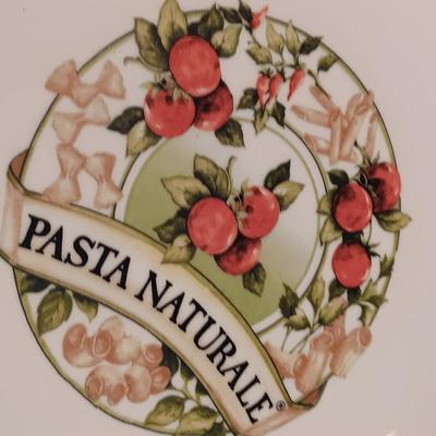 Lasagna for dinner please! Corning ware lasagna pan with 4 Pasta Naturale pasta bowls