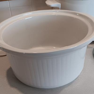 Three-piece RIVAL slow cooker - crockpot
