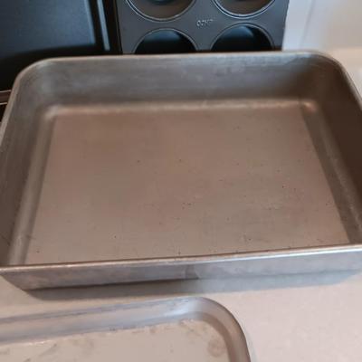 Bakeware - cookie sheets - cupcake pans -Bread pan and more
