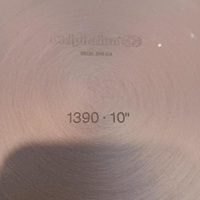 Kitchen cookware - skillets and a sauce pan with lid