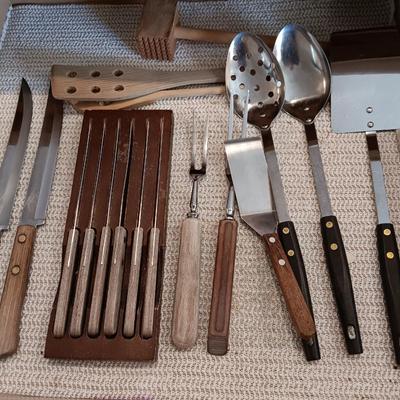 Kitchen knives - Townhouse steak knife set and utensils