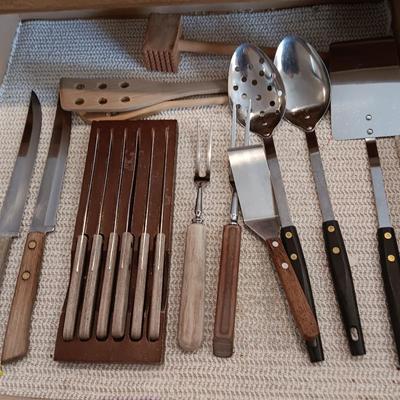 Kitchen knives - Townhouse steak knife set and utensils