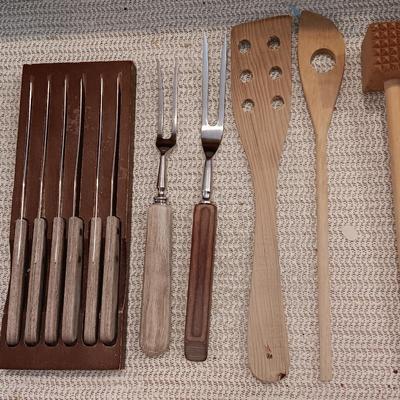 Kitchen knives - Townhouse steak knife set and utensils