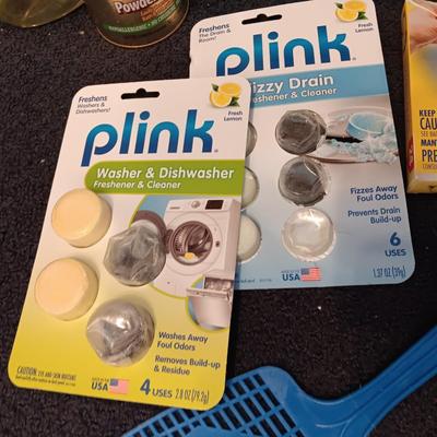 Used cleaning items - partially full