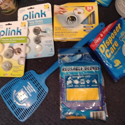 Used cleaning items - partially full