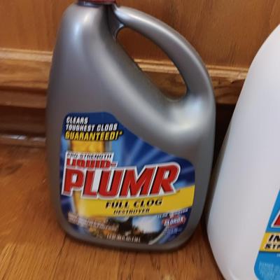 Two jugs of Liquid Plumr