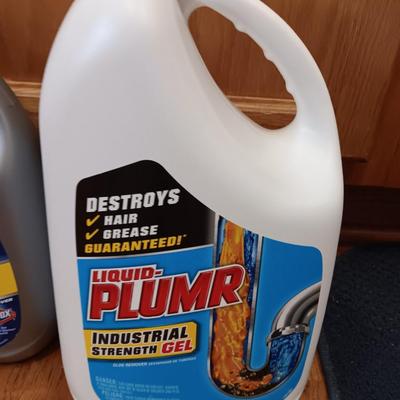 Two jugs of Liquid Plumr