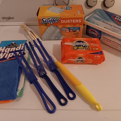 Swiffer dusting tools - Handi wipes - Clorox wipes and more