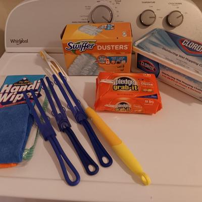 Swiffer dusting tools - Handi wipes - Clorox wipes and more