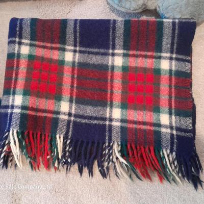 Neck pillow - throw pillows - throw blanket and a queen sized blanket