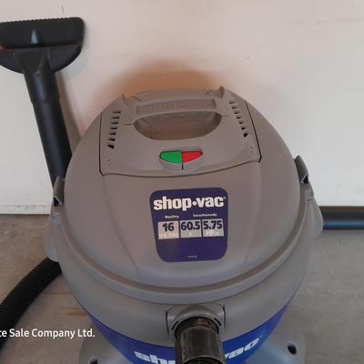 16 gallon Shop Vac Wet / Dry Vac with drain in base