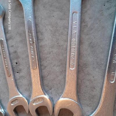 Assortment of hand tools - screwdrivers - hammer - wrenches and more