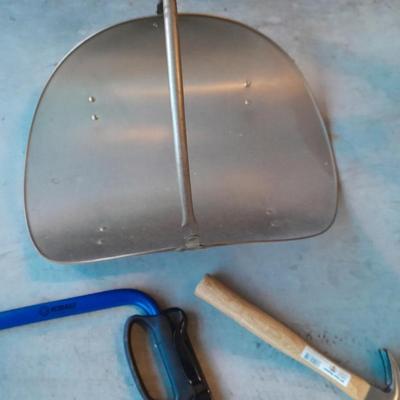 Kobalt saw with assortment of blades - hammer and a wood cradle