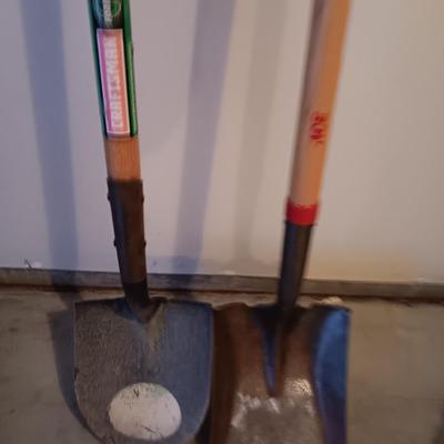 Two shovels - Craftsman & Ace