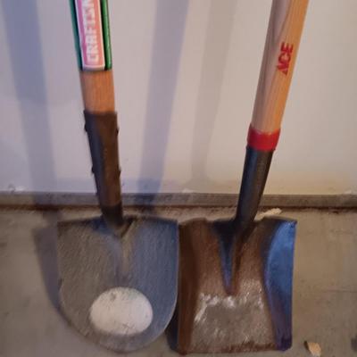 Two shovels - Craftsman & Ace