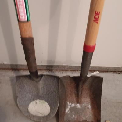 Two shovels - Craftsman & Ace