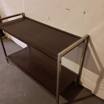 Vintage retro rolling TV cart