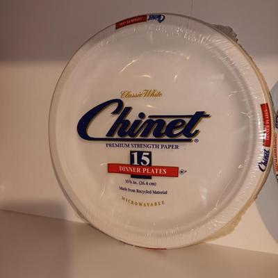 Kitchen paper products - Divided plates - regular plates - napkins - and plastic disposable cups