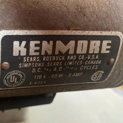 Vintage Kenmore Sewing Machine