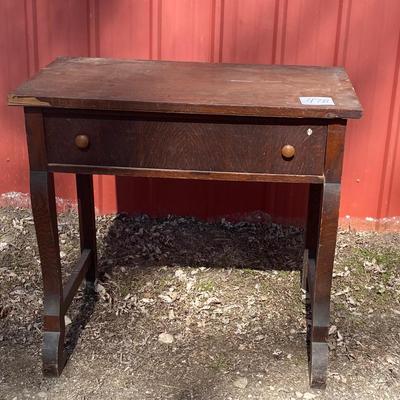 Vintage Library Table