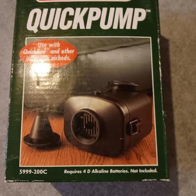 Coleman quick pump