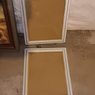 Original framed painting "A Kansas wheat field" by Robert Hodgell with two picture frames