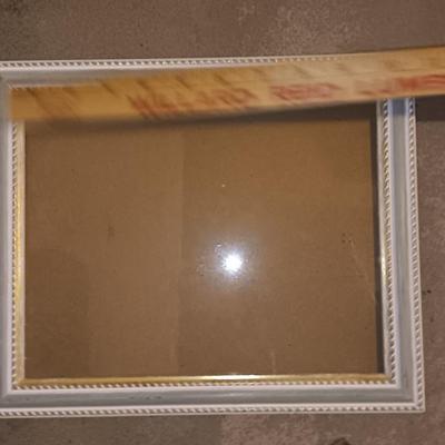 Original framed painting "A Kansas wheat field" by Robert Hodgell with two picture frames