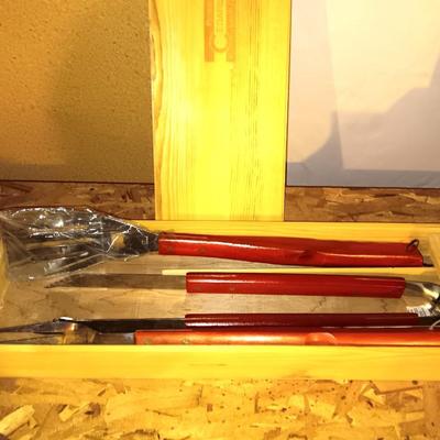 Penny Hott Cedaredge BBQ Utensil cooking set