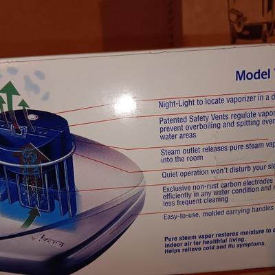 Vicks Vaporizer Pure steam action for relief of cold & flu symptoms