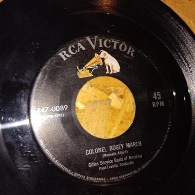 Vinyl record Albums 45's