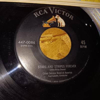 Vinyl record Albums 45's
