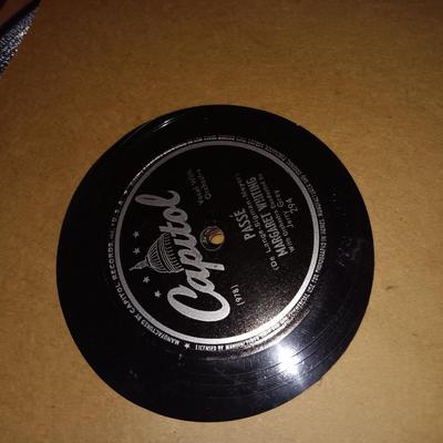 Five record Album books mostly full of vinyl records