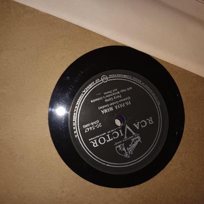 Five record Album books mostly full of vinyl records