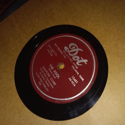 Five record Album books mostly full of vinyl records