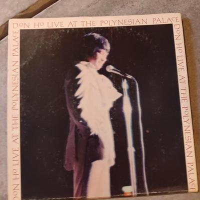 Assortment of vinyl albums - John Rowles - Don Ho - Fort Morgan Co, band 1977 -