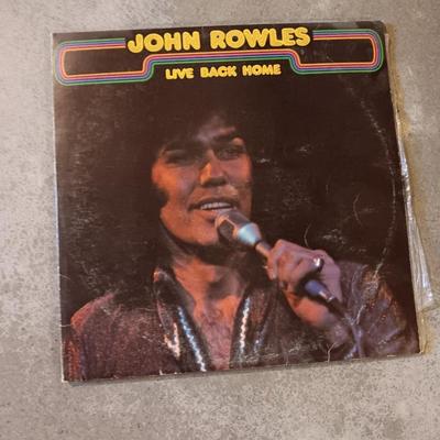 Assortment of vinyl albums - John Rowles - Don Ho - Fort Morgan Co, band 1977 -