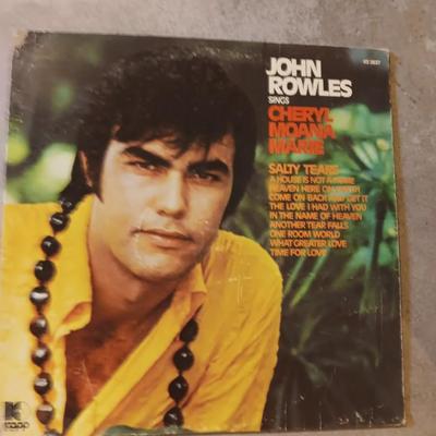 Assortment of vinyl albums - John Rowles - Don Ho - Fort Morgan Co, band 1977 -