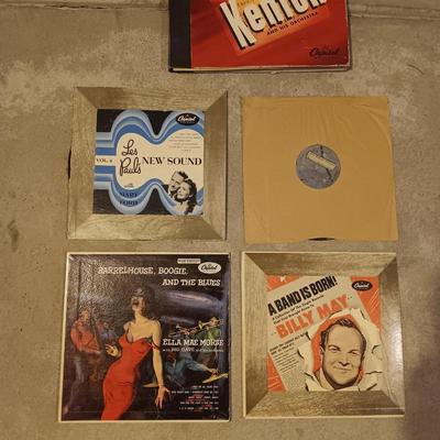 Vintage 33 Vinyl albums - Billy May - Stan Kenton - and more