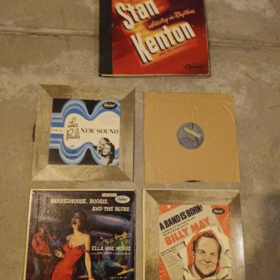 Vintage 33 Vinyl albums - Billy May - Stan Kenton - and more